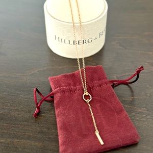 Beautiful Hillberg & Berk Rose Gold Necklace